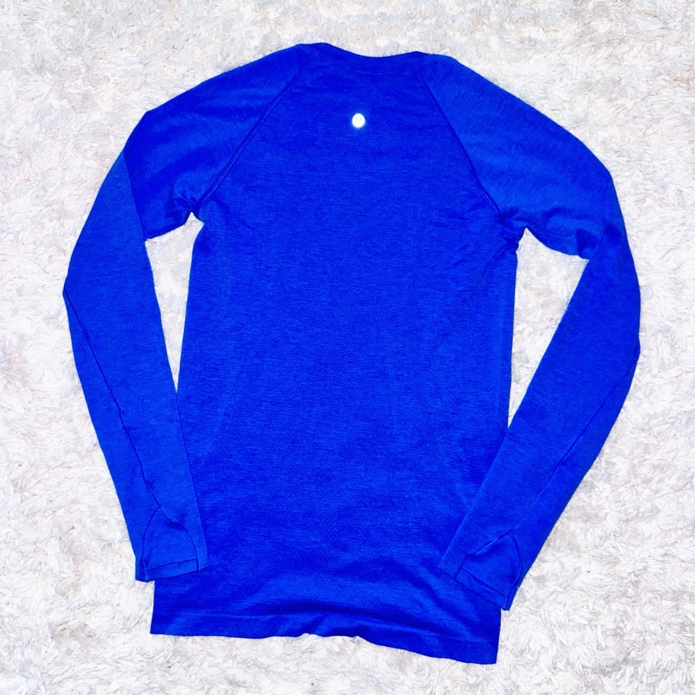 Royal Blue Swiftly Tech Long Sleeve Shirt 2.0 *Hip Length Lululemon